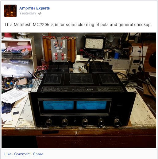 Amplifier Experts Audio Amplifier Repair Services